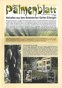Titelseite Palmenblatt 1/2005