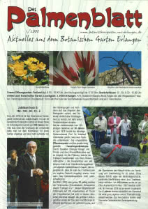 Titelseite Palmenblatt 1/2008