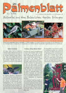 Titelseite Palmenblatt 2/2012
