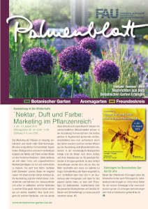 Titelseite Palmenblatt 1/2014
