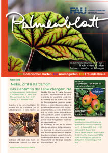 Titelseite Palmenblatt 2/2014