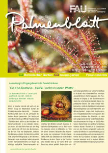 Titelseite Palmenblatt 2/2018