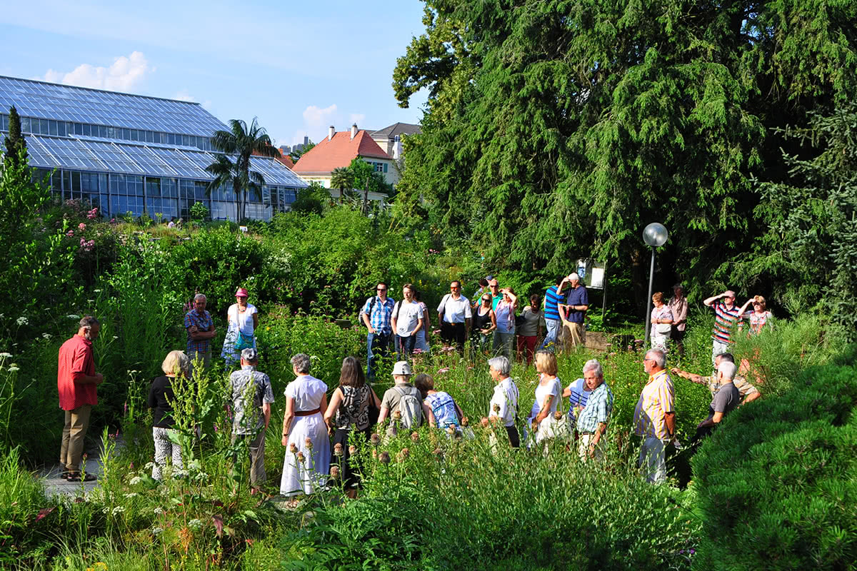 Private Gartenführungen Botanischer Garten Erlangen