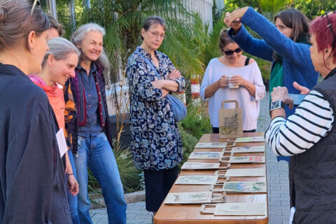 Zeichen Workshop mit Yasumin Lermer im Sommer 2025 in Erlangen
